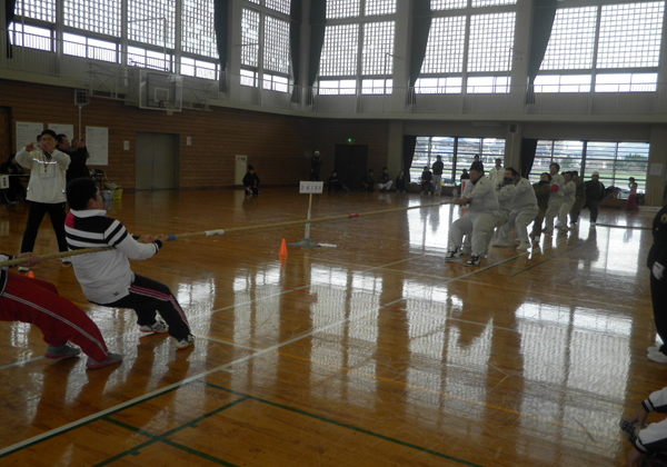 平成24年度1月27日 第一回小城市綱引大会